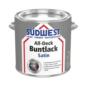 All deck buntlack satin